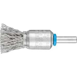 PFERD - POS Pinselbürste ungezopft PBU Ø 15 mm Schaft-Ø 6 mm Edelstahl-Draht-Ø 0,35 mm (10) 3-teiliges Set - HaustierPro