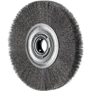 PFERD - Rundbürste weit ungezopft RBU Ø200x25xvariable Bohrung Edelstahl-Draht-Ø0,20 Schleifbock - HaustierPro