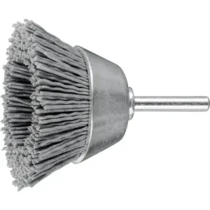 PFERD - Topfbürste ungezopft TBU Ø50mm Schaft-Ø6 mm SiC-Filament-Ø0,90 Korn 180 für die tägliche Pflege - HaustierPro