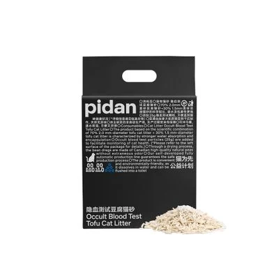 pidan Tofu-Katzenstreu mit Blutindikator 1 × 2.4 kg