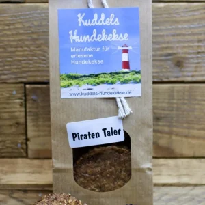 Piraten Taler- Schwimmfähiger Hundekeks von Kuddels | Vegan mit Leins