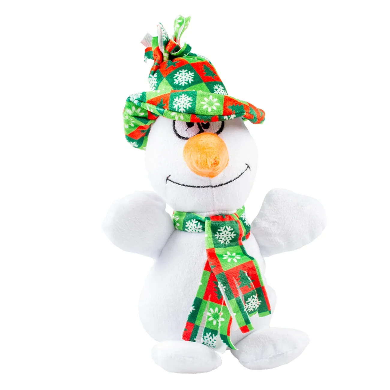 Plüsch Schneemann, Hundespielzeug
