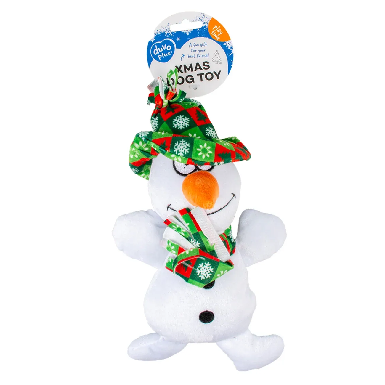 Plüsch Schneemann, Hundespielzeug - Image 2