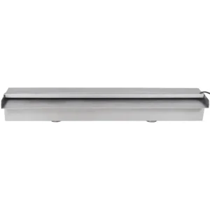 Pool-Wasserfall Fontäne mit LEDs Rechteckig Edelstahl 60 cm in Braun-Tönen - HaustierPro