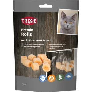 Premio Rolls mit Hühnerbrust & Lachs Katzensnack
