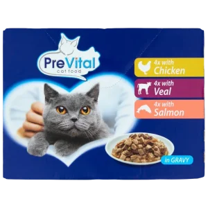 PreVital Cat 12 x 100 g PB Multipack