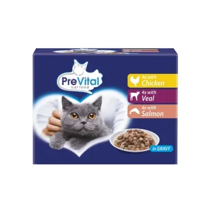 PreVital Cat 12 x100g PB Multipack