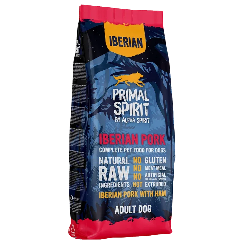 Primal Spirit Iberian Pork Dog Adult