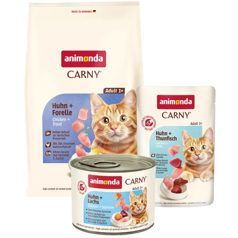 Probierpaket animonda Carny Adult Huhn & Fisch