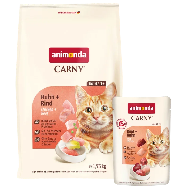 Probierpaket animonda Carny Adult Huhn & Rind