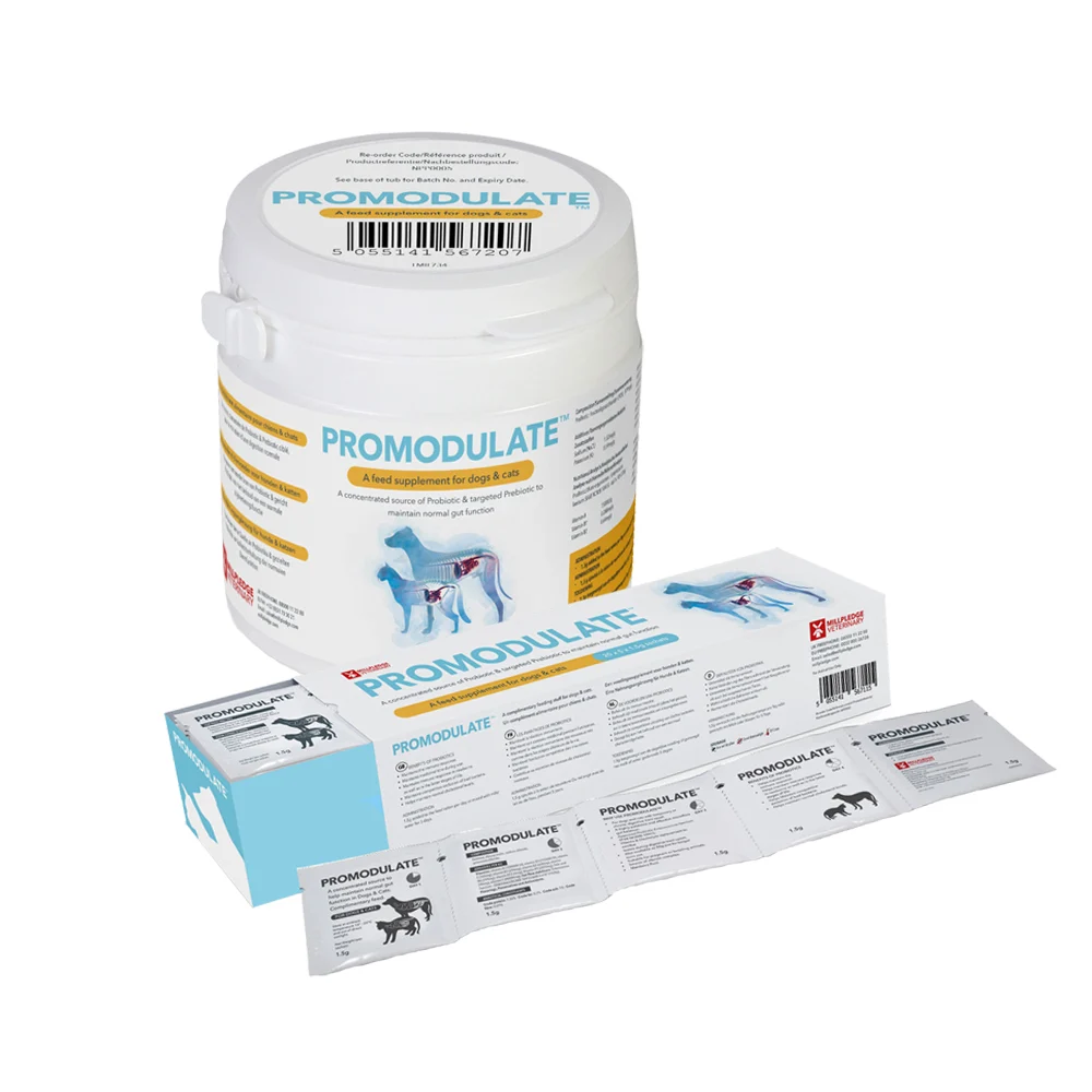 Promodulate Hund Katze | Bestellen | Unterstützung der Darmfunktion