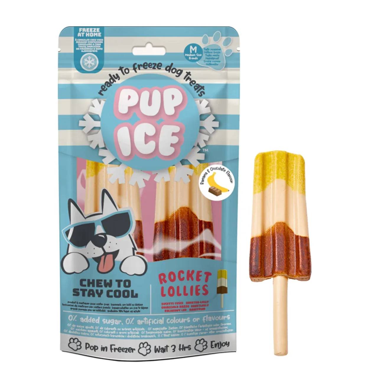 Pup Ice Dog Snack Rocket Lollies - Image 2