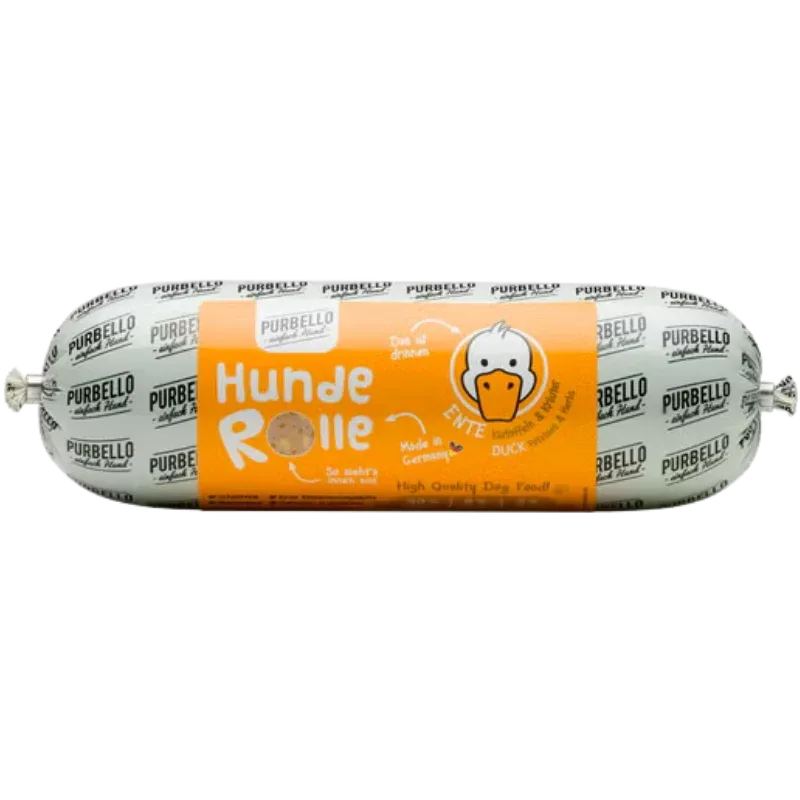 PURBELLO HundeRolle Ente mit Kartoffeln & Kräutern 800 g