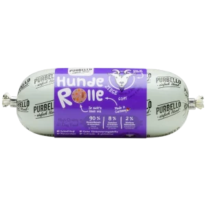 PURBELLO HundeRolle Ziege mit Möhren & Kräutern 200 g