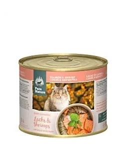 Pure Nature Katze Adult Lachs & Shrimps mit Brunnenkresse