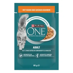 PURINA ONE Adult Huhn und grüne Bohnen 85g | DAS FUTTERHAUS