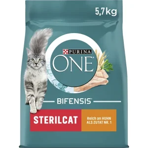 PURINA ONE Bifensis Sterilcat Huhn 5,7kg | DAS FUTTERHAUS