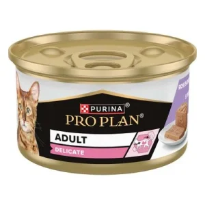 PURINA PRO PLAN Cat Delicate Truthahn (24 x 85 g)