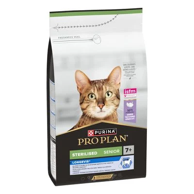 PURINA PRO PLAN Sterilised Senior 7+ Longevis Truthahn 1,5 kg