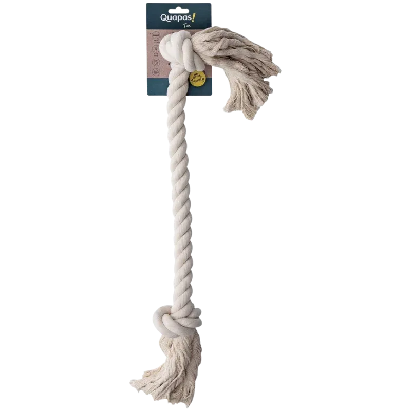 Quapas Dog Toy Rope Open End Natural XL