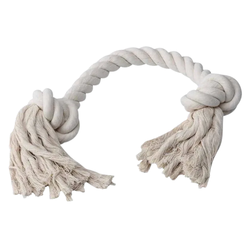 Quapas Dog Toy Rope Open End Natural XL - Image 2