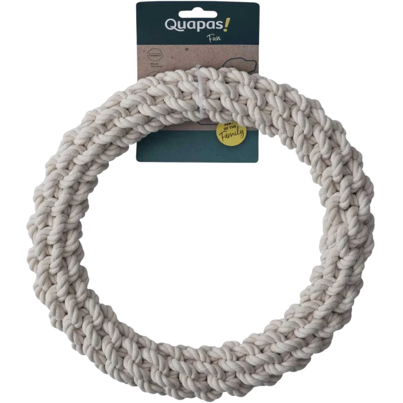 Quapas Dog Toy Rope Round Natural XL