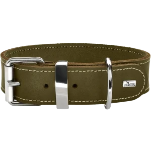 [Räumungsverkauf] HUNTER Halsband Aalborg Special - oliv - L / XL (51 – 61 cm)