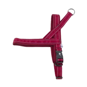 [Räumungsverkauf] Hurtta Casual Hundegeschirr weinrot - 2XL (88 – 100 cm)