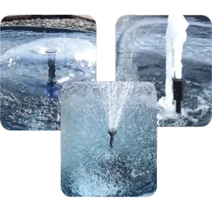 [Räumungsverkauf] Söll Wasserspiele - 3 Fontänenaufsätze