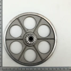 Riemenscheibe kpl. Ø137,5/Bohr.10 / Alu - Für sensible Tiere - HaustierPro