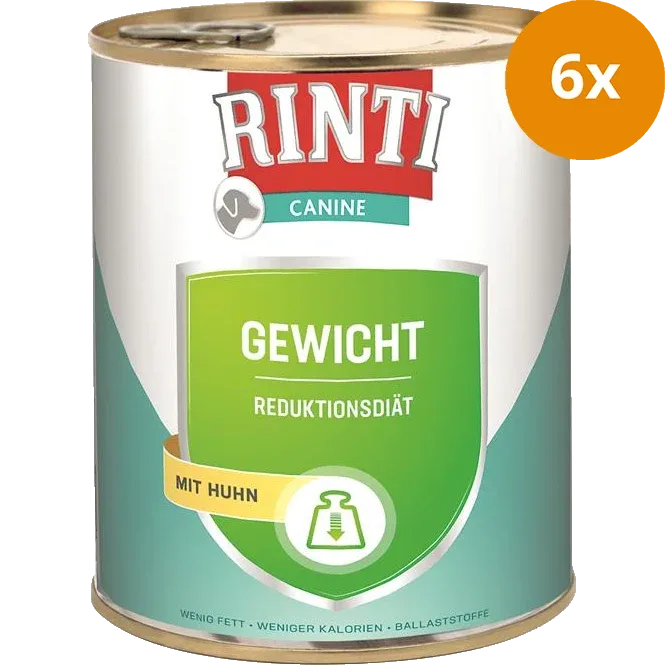 Rinti Canine 800g Reduktionsdiät Gewicht mit Huhn 800 g - Image 2