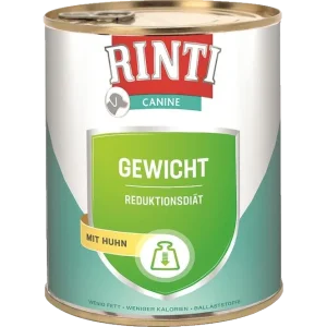 Rinti Canine 800g Reduktionsdiät Gewicht mit Huhn 800 g