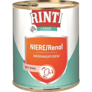 Rinti Canine Niere / Renal Rind 800 g