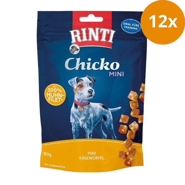 Rinti Chicko Mini Käsewürfel Huhn 80 g - Image 2