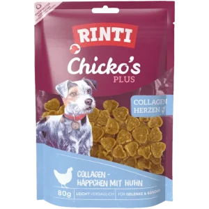 Rinti Chicko Plus Collagen Herzen mit Huhn 80 g