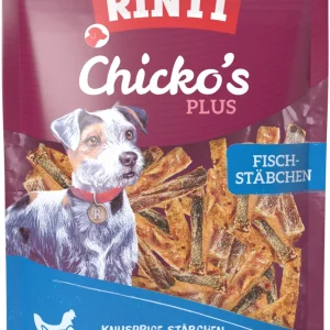 RINTI Chicko Plus Fischstächen mit Lachs & Huhn