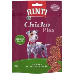 Rinti Chicko Plus Gemüsetaler mit Ente 80 g