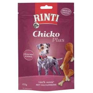 Rinti Chicko Plus Hühnchenschenkel mit Calciumbone 225 g
