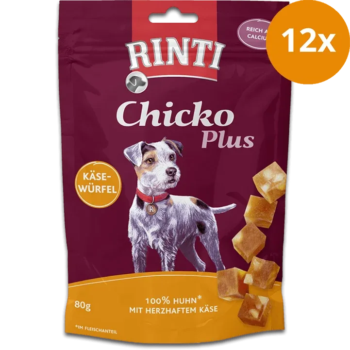 Rinti Chicko Plus Käsewürfel mit Huhn 80 g - Image 2