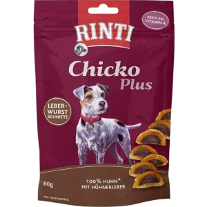 Rinti Chicko Plus Leberwurstschnitte 80 g