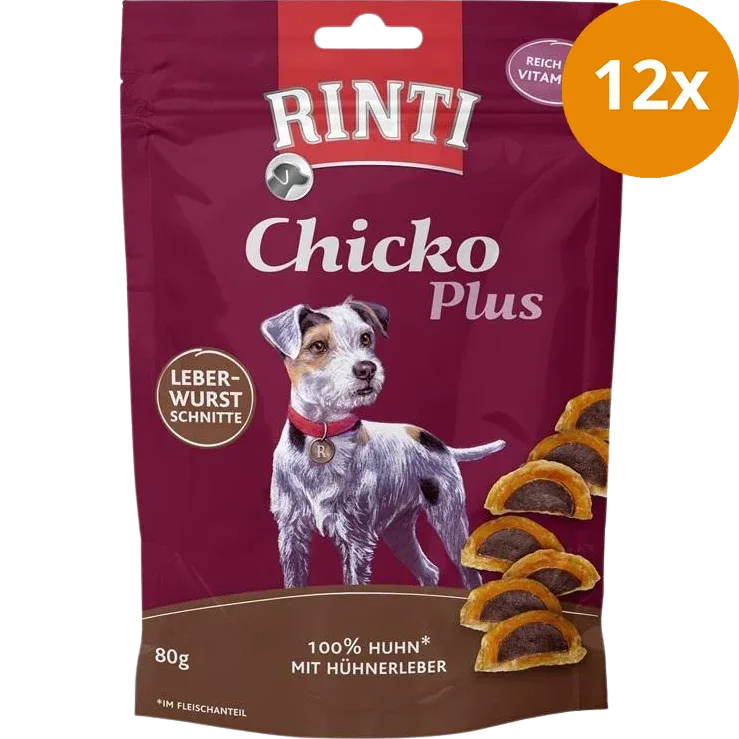 Rinti Chicko Plus Leberwurstschnitte 80 g - Image 2