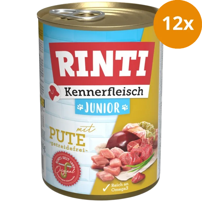 Rinti Dose Kennerfleisch Junior Pute 400 g - Image 2