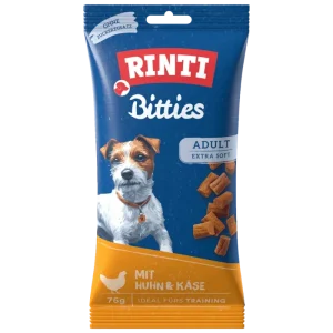 Rinti Extra Bitties Huhn & Käse 75 g