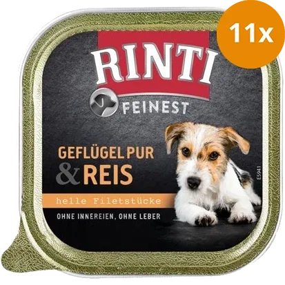 Rinti Feinest Geflügel Pur & Reis 150 g - Image 2