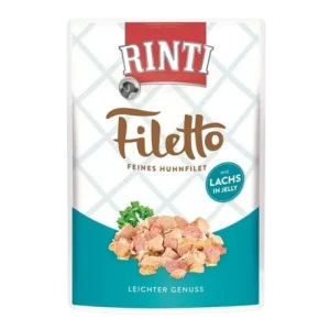 Rinti Filetto in Jelly Huhnfilet & Lachs 100 g