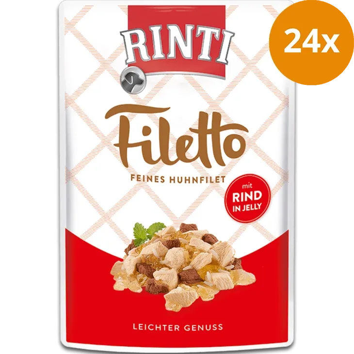 Rinti Filetto in Jelly Huhnfilet & Rind 100 g - Image 2