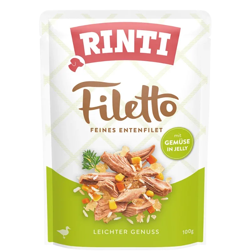 Rinti Filetto Jelly Ente & Gemüse 100 g