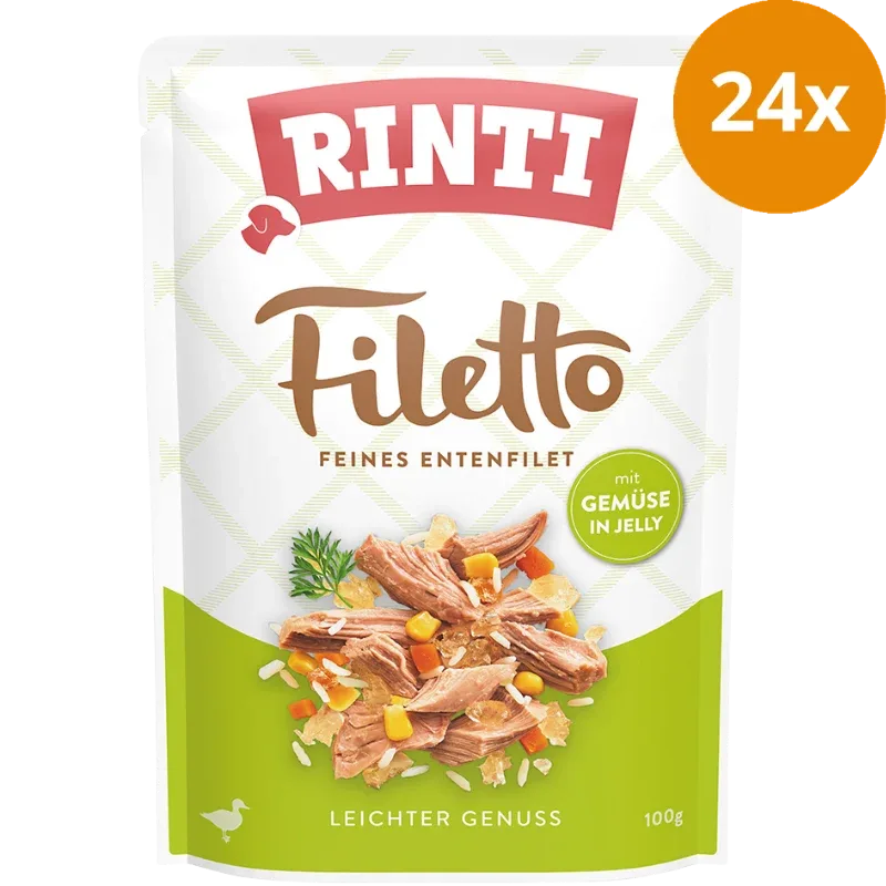 Rinti Filetto Jelly Ente & Gemüse 100 g - Image 2