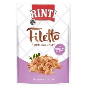 Rinti Filetto Jelly Nassfutter für Hunde