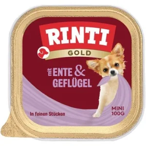 RINTI Gold Mini Ente & Geflügel (6 x 100 g)